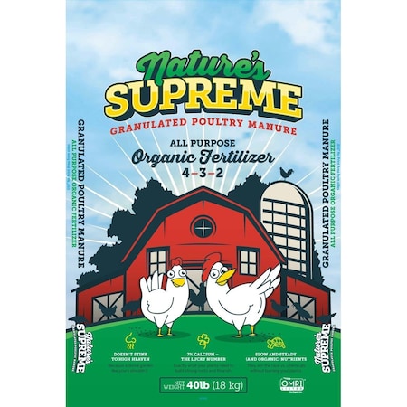 Herbrucks 40 lbs Natures Supreme Lawn & Garden Food 5036669